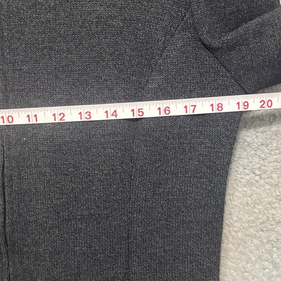 St. John Collection Women’s Cardigan Dark Gray Signature Knit Quiet Luxury SZ 8 - Picture 4 of 9